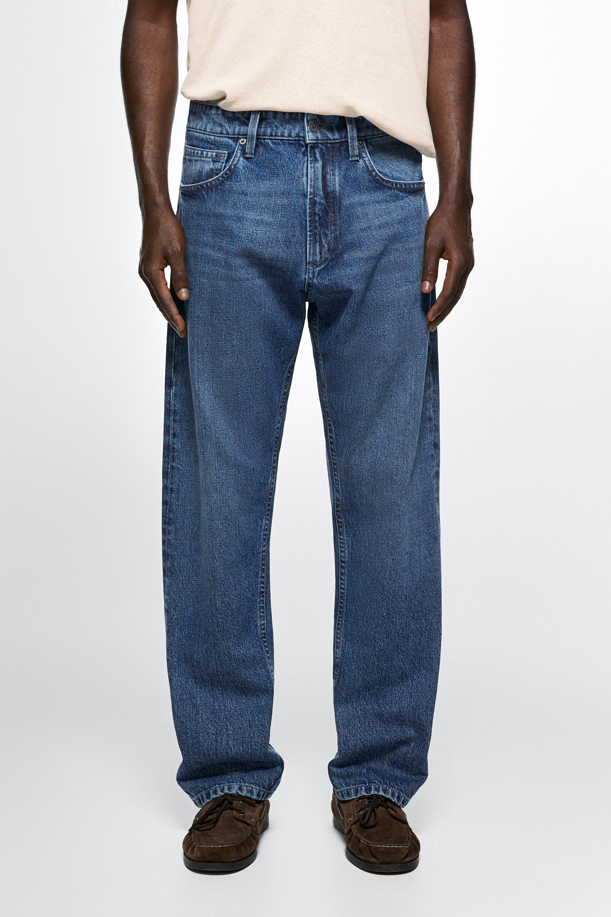 Jean relaxed fit désencollé